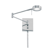 Load image into Gallery viewer, George's Reading Room P4308 LED Swing Arm Wall Light in Chrome.