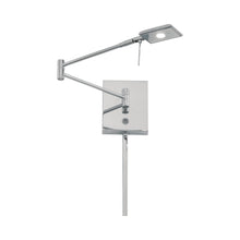 Load image into Gallery viewer, George's Reading Room P4328 LED Swing Arm Wall Light in Chrome.