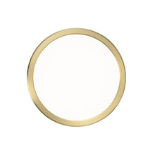 Load image into Gallery viewer, Geos LED Round Low-Profile Flush Mount Light in Detail.