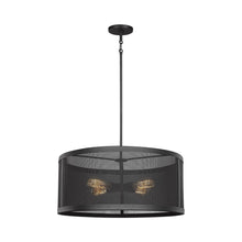 Load image into Gallery viewer, Gereon Drum Pendant Light (4-Light).