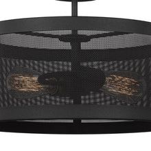 Load image into Gallery viewer, Gereon Semi-Flush Convertible Pendant Light Detail.