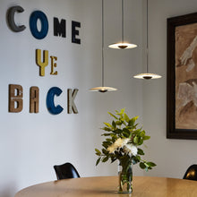 Load image into Gallery viewer, Ginger LED Cluster Pendant Light in living room.