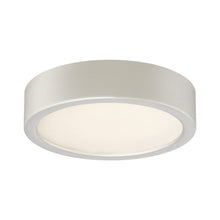 Load image into Gallery viewer, GK LED Flush Mount Ceiling Light in Silver/Small.