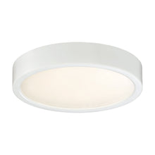 Load image into Gallery viewer, GK LED Flush Mount Ceiling Light in White/Medium.