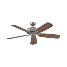 Load image into Gallery viewer, Gladiator Ceiling Fan in Brushed Nickel.