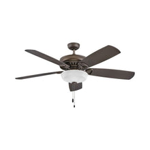 Load image into Gallery viewer, Gladiator Led Ceiling Fan in Metallic Matte Bronze.