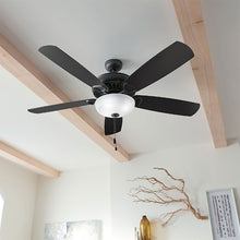 Load image into Gallery viewer, Gladiator LED Ceiling Fan in Detail.
