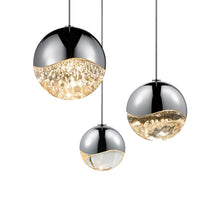 Load image into Gallery viewer, Grapes® 24-Light Round LED Multipoint Pendant Light in Detail.