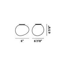 Load image into Gallery viewer, Gregg Ceiling/Wall Light - line drawing.