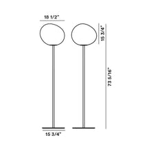 Load image into Gallery viewer, Gregg Floor Lamp - line drawing.