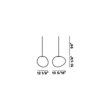 Load image into Gallery viewer, Gregg Outdoor Pendant Light - line drawing.