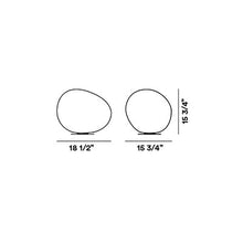Load image into Gallery viewer, Gregg Table Lamp - line drawing.