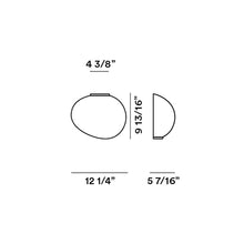 Load image into Gallery viewer, Gregg Wall Light - line drawing.