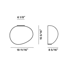 Load image into Gallery viewer, Gregg Wall Light - line drawing.