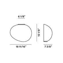 Load image into Gallery viewer, Gregg Wall Light - line drawing.
