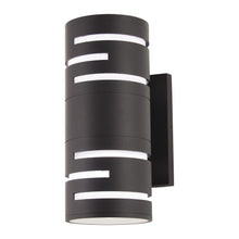 Load image into Gallery viewer, Groovin Outdoor LED Wall Light in Small.