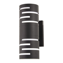 Load image into Gallery viewer, Groovin Outdoor LED Wall Light in Large.