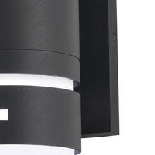 Load image into Gallery viewer, Groovin Outdoor LED Wall Light Detail.