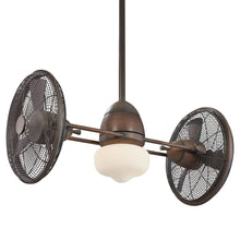 Load image into Gallery viewer, Gyro Ceiling Fan in Restoration Bronze/LED.