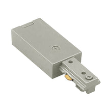Load image into Gallery viewer, H/J/L Track Live End Connector in Brushed Nickel (H Track).