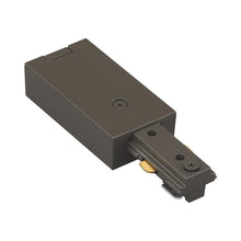 Load image into Gallery viewer, H/J/L Track Live End Connector in Dark Bronze (H Track).