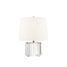 Load image into Gallery viewer, Hague Table Lamp in Silver.