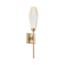 Load image into Gallery viewer, Aalto Belvedere LED Wall Light in Heritage/Amber Glass (4-Inch).
