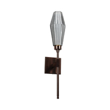 Load image into Gallery viewer, Aalto Belvedere LED Wall Light in Oil Rubbed Bronze/Smoke Glass (6.5-Inch).