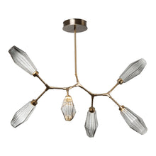 Load image into Gallery viewer, Aalto Modern Branch LED Chandelier in Detail.