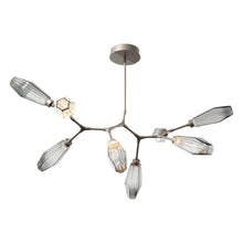 Load image into Gallery viewer, Aalto Modern Branch LED Chandelier in Detail.