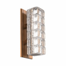 Load image into Gallery viewer, Asscher LED Wall Light in Oil Rubbed Bronze.