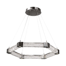 Load image into Gallery viewer, Axis LED Chandelier in Detail.