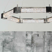 Load image into Gallery viewer, Axis LED Chandelier in Detail.