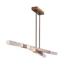 Load image into Gallery viewer, Axis LED Linear Pendant Light in Detail.