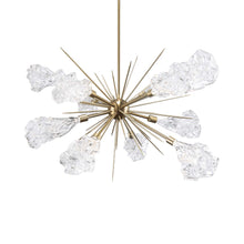 Load image into Gallery viewer, Blossom Oval Starburst LED Chandelier in Detail.