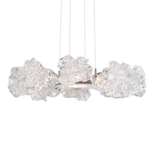 Load image into Gallery viewer, Blossom Ring LED Chandelier in Metallic Beige Silver (24-Inch).