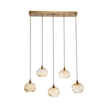 Load image into Gallery viewer, Coppa Linear Pendant Light.