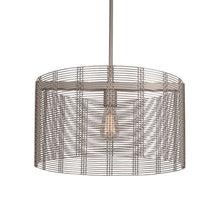 Load image into Gallery viewer, Downtown Mesh Drum Exposed Bulbs Pendant Light.
