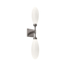 Load image into Gallery viewer, Fiori LED Wall Light in Gunmetal (2-Light).