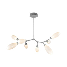 Load image into Gallery viewer, Fiori Modern Branch LED Pendant Light in Metallic Beige Silver.