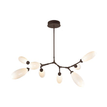 Load image into Gallery viewer, Fiori Modern Branch LED Pendant Light in Flat Bronze.