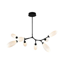 Load image into Gallery viewer, Fiori Modern Branch LED Pendant Light in Matte Black.