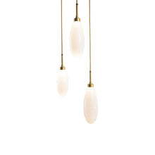Load image into Gallery viewer, Fiori Round LED Multi Light Pendant Light in Detail.