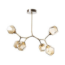 Load image into Gallery viewer, Gem Modern Branch LED Pendant Light in Detail.