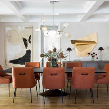 Load image into Gallery viewer, Gem Modern Branch LED Pendant Light in dining room.