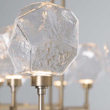 Load image into Gallery viewer, Gem Round Belvedere LED Chandelier in Detail.