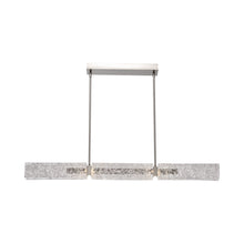 Load image into Gallery viewer, Glacier LED Linear Pendant Light in Detail.
