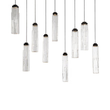 Load image into Gallery viewer, Ledgestone LED Linear Chandelier in Detail.