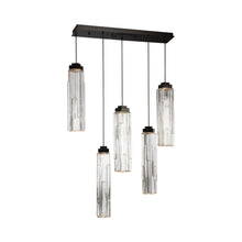 Load image into Gallery viewer, Ledgestone LED Linear Chandelier in Detail.