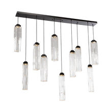 Load image into Gallery viewer, Ledgestone LED Linear Chandelier in Detail.